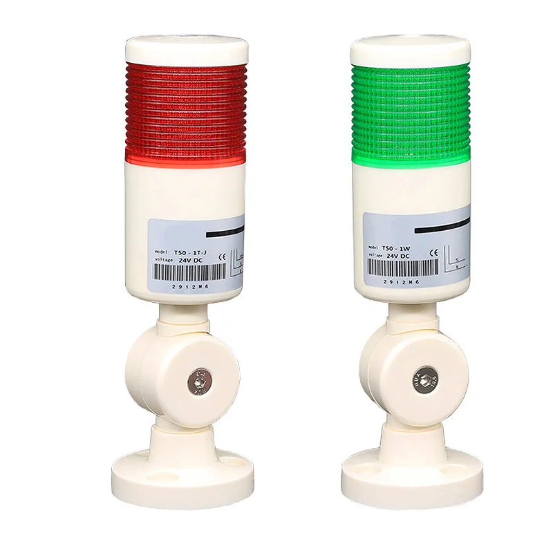 

Industrial folding LED warning lamp T50 signal tower alarm caution light for machinery blink tower lamp 12V 24V