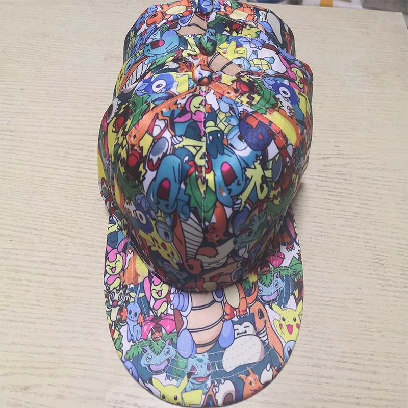 Детская Хлопковая бейсбольная кепка с карманами и монстрами, унисекс, уличная детская шапка для мальчиков и девочек в стиле хип-хоп с карманами, шапка для косплея