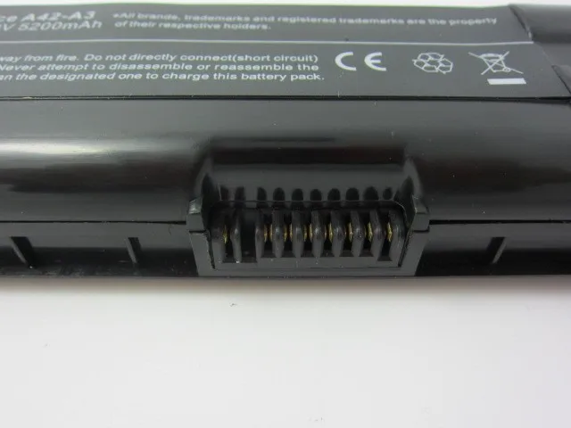 HSW 5200 мАч Батарея для ASUS A3 a3e A3G A3H a3n A6 a6e A6F A6G A6J A7 A3000 A6000 G1S Z91 Z92 Z9100 A42-A3 A42-A6 bateria Акку
