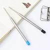 10 pcs/lot Metal Ballpoint Pen Refills Blue & Black Ink Medium Roller Ball Pens Refill School Office Stationery Gifts Supplies ► Photo 3/6