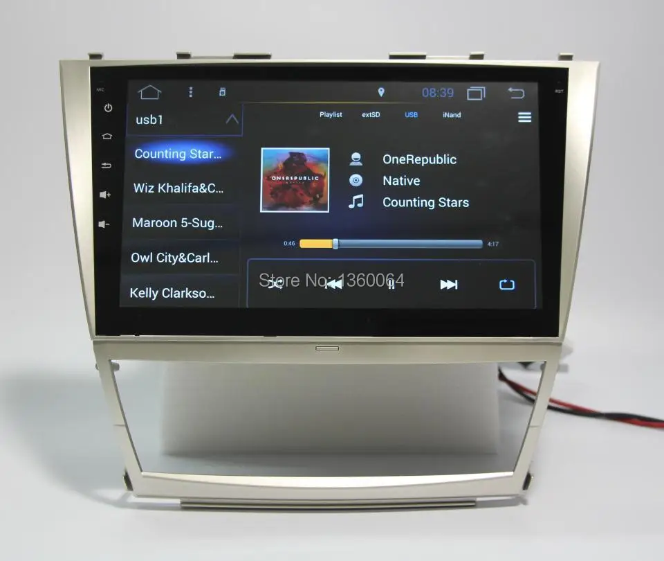 Sale 10.1 INCH 1024*600 Android 8.1 CAR DVD GPS FOR TOYOTA CAMRY 2007 2008 2009 2010 2011 NAVIGATION RADIO STEREO HEAD UNIT BLUETOOTH 7