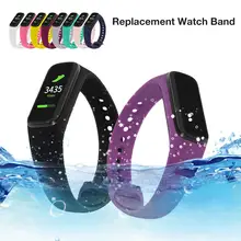 Силиконовый ремешок для часов, сменный спортивный ремешок для samsung Galaxy Fit-e/R375, сменный ремешок