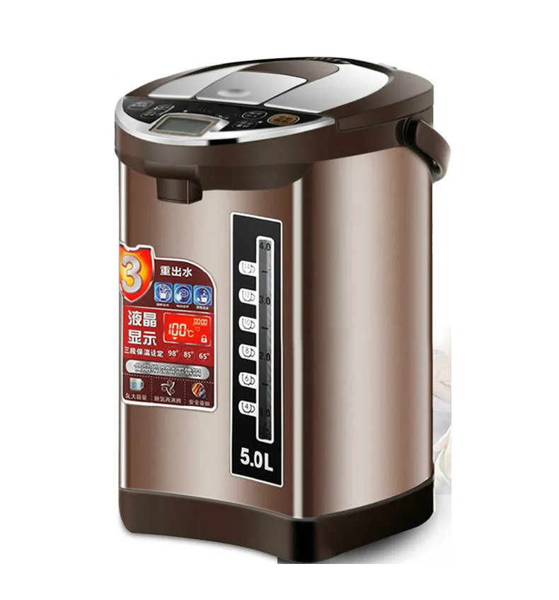 Electric thermos water bottle home insulation full stainless steel