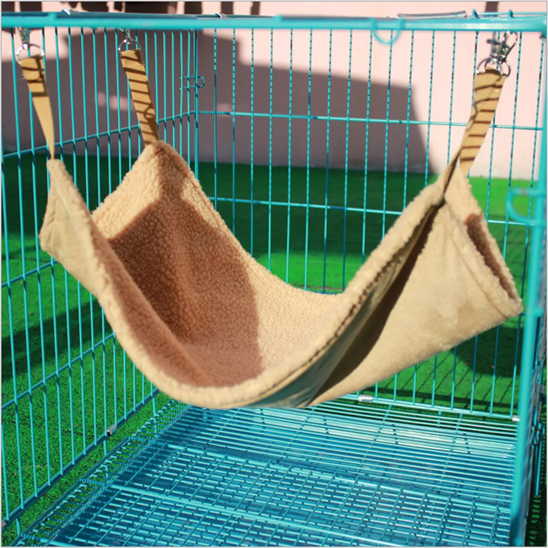PETFORU 27*27 см маленькая животное хомяк гамак подвесная клетка для кровати XS|Клетки| |