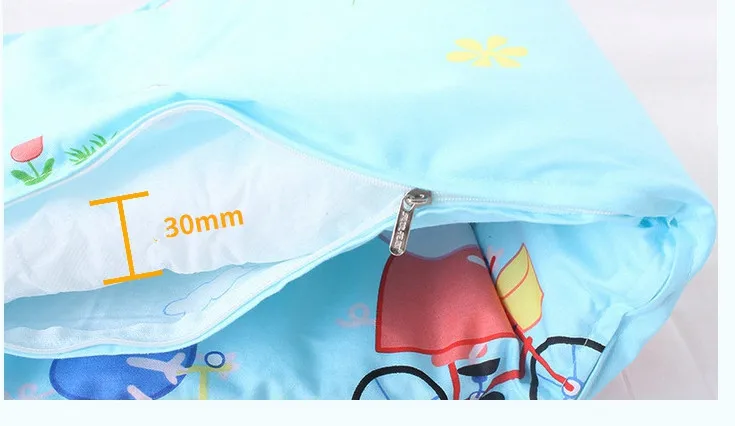 baby bumper crib around protection bedding set 1pc with zip washable breathable for girls boys 100% cotton  (10)