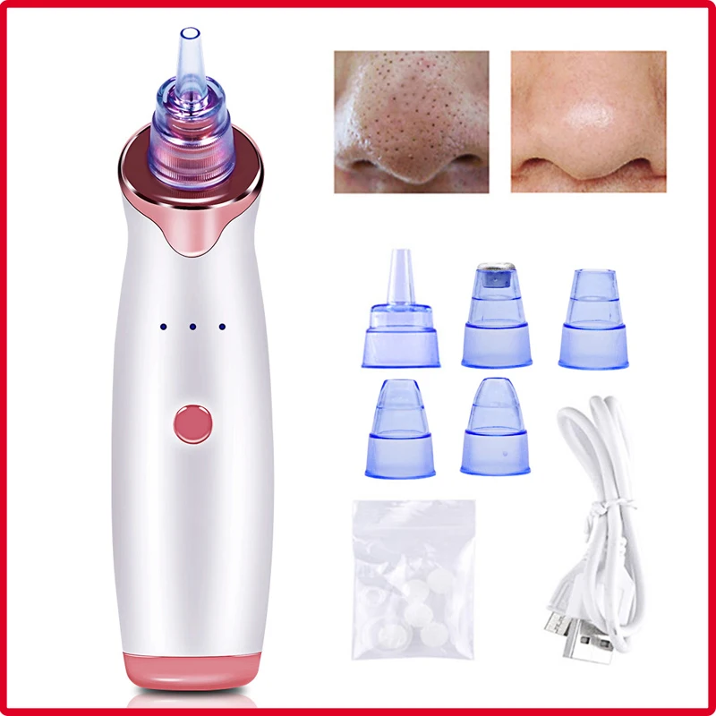 

Blackhead Remover Pimple Acne Removal Blackhead Vacuum Tool Skin Care Pore Cleaner Facial Diamond Dermabrasion Machine
