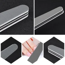 1 pièces D'art Professionnel Lime À Ongles Tampons, 220/240 Sable Durable Bloc De Polissage Pour Manucure Ongles Naturels(China)
