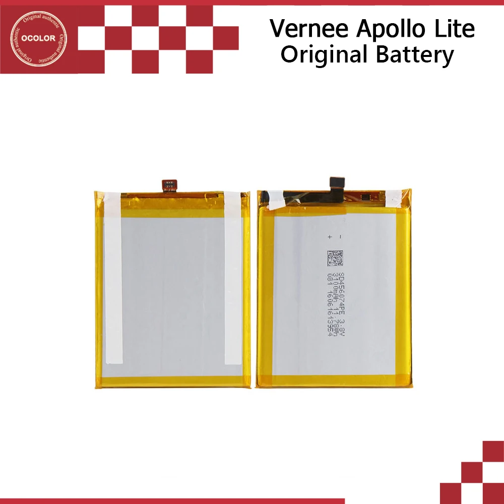 

Ocolor For Vernee Apollo Lite / Apollo Battery Replacement Backup Battery for Vernee Apollo Apollo Lite Smartphone In Stock