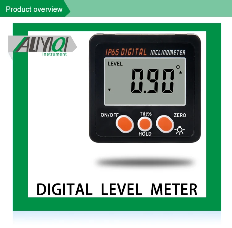 Aliyiqi IP65 цифровой измеритель уровня воды магнит цифровая коническая коробка цифровой уровень Магнитный
