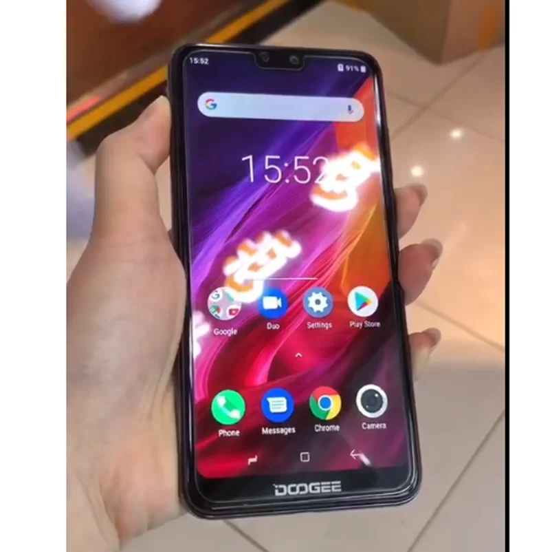 

2PCS Smartphone Tempered Glass for Doogee N10 9H Explosion-proof Protective Film Screen Protector cover phone