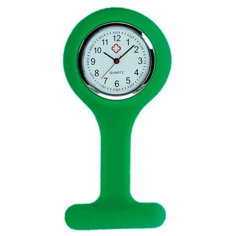 

Watch -Silicone nurse watch Medical nurse hanging pin chest watch - YA79
