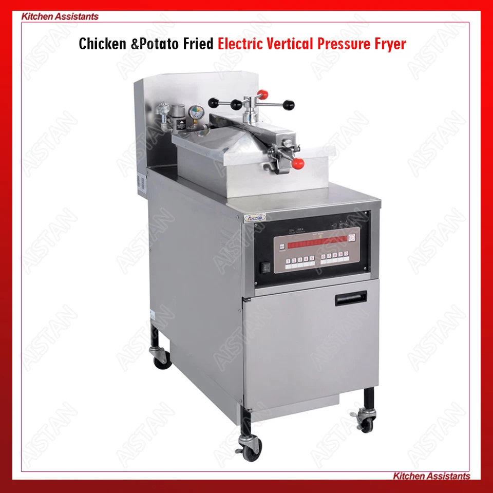 

PFE800 Electric Henny Penny Style Pressure Fryer (Digital Computer control panel and With Oil Pump)