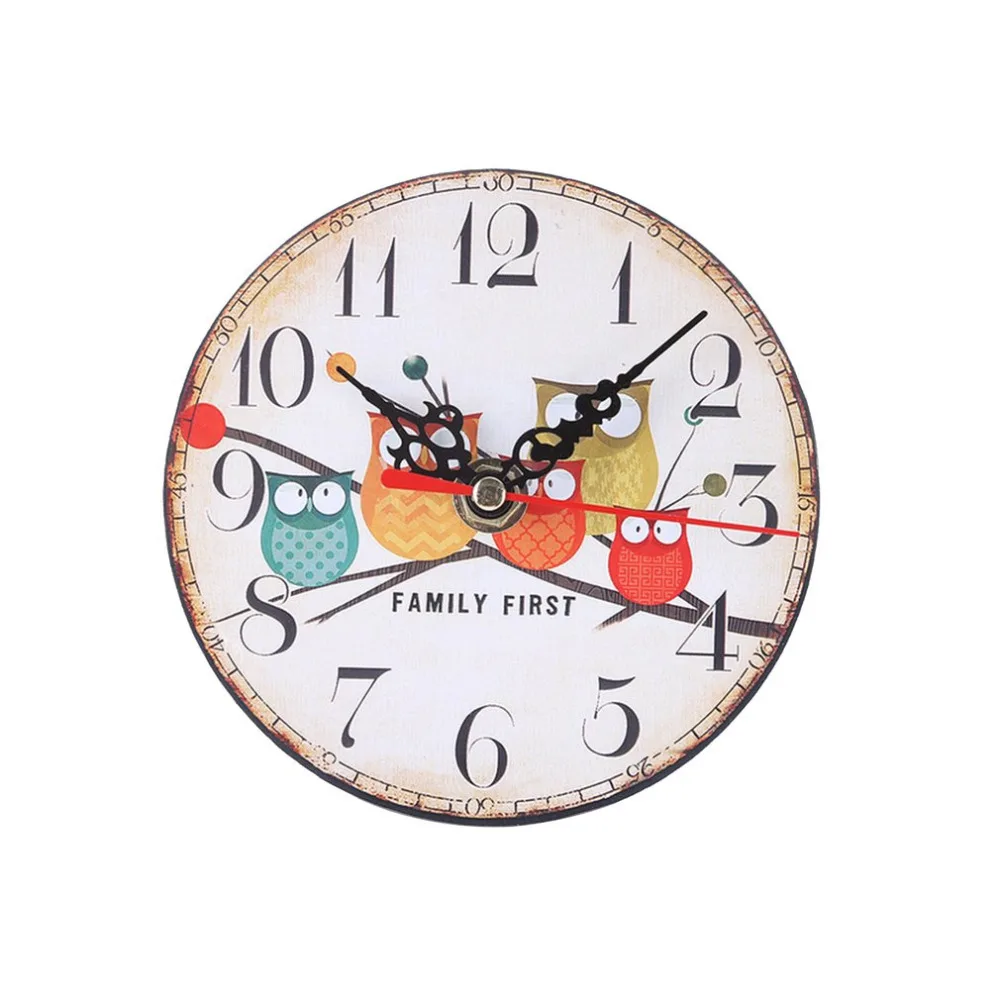 Compare Prices On Antique School Desk- Online Shopping/Buy Low Round Imitation Wood Desk Clock Owl Pattern Home School Study Office Decor Needle Clock with Installation - Compare Prices On Antique School Desk- Online Shopping/Buy Low