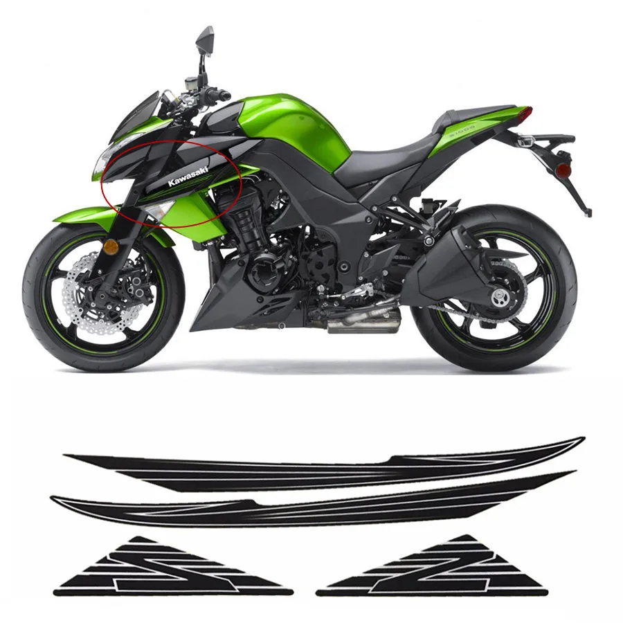 Для Kawasaki Z1000 z1000 2012- мотоцикл наклейка на обтекатель весь автомобиль стикер