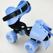 19-23,5 см Регулируемые Детские двойные роликовые коньки евро размер 30-40 две линии Patines для детей высокое качество Patins обувь для катания на коньках