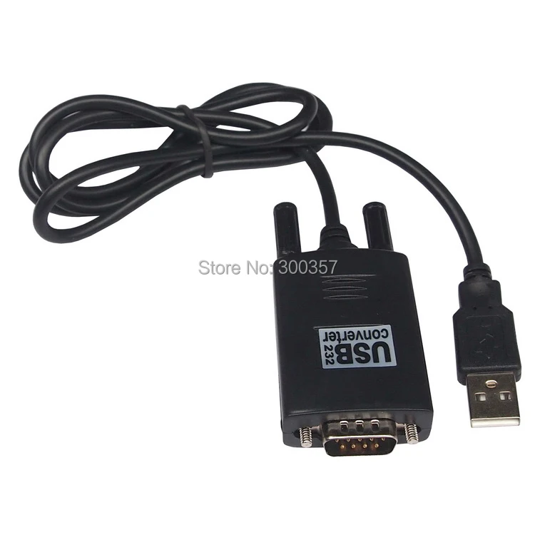 USB to RS232 Male COM Port Serial PDA 9Pin DB9 Serial converter Adapter GPS FTA Cable +cd driver