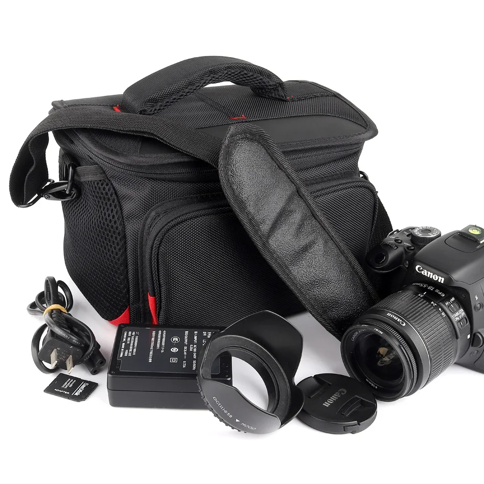 Сумка для DSLR камеры чехол объектива Pentax K3 K5 K7 K50 K70 KP K 3II 5IIs 645D 645Z S1 S2 500 KM K100D K10D|Сумки