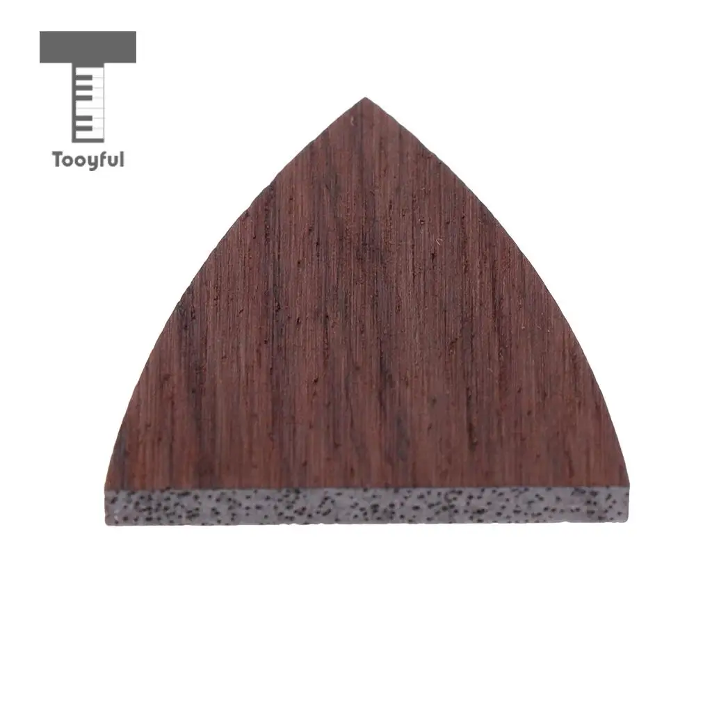 1pc Rosewood Guitar Heel Cover Plate for Guitar Luthier Material 2 Shape