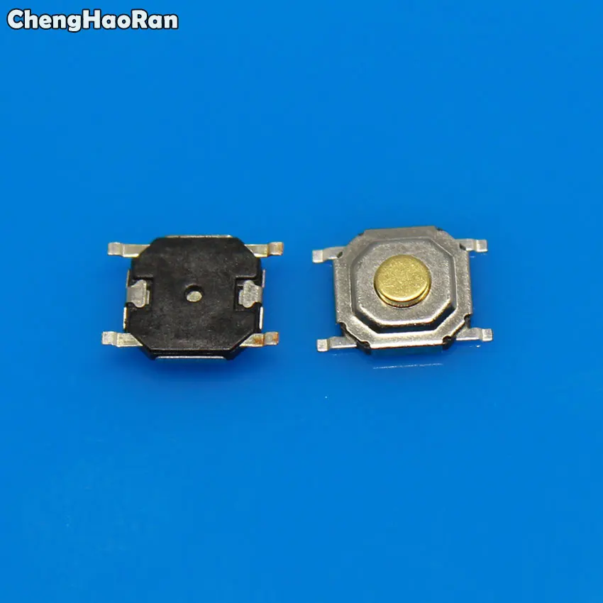 

ChengHaoRan 4*4*1.7mm Waterproof Microswitch Tactile Tact 4 Pin Push Button Switch Momentary SMD G08 Drop ship
