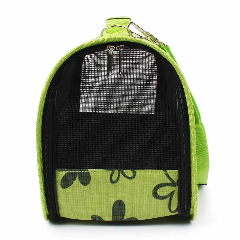 SYDZSW Dog Supplies Small Dog Carrier Puppy Pet Bag for Dogs Cats Beautiful Green Flower Pet Travel Carrier Chihuahua Sling Bag10