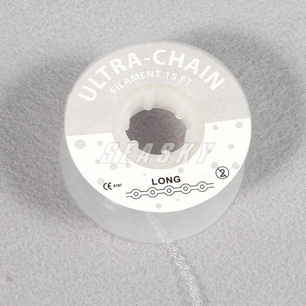 

Dental Orthodontic Spool Elastic Rubber Band Elastic Power Chain LT