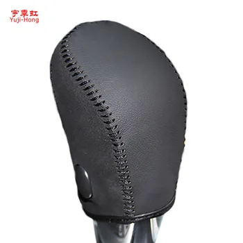 

Yuji-Hong Car Gear Covers Case for Nissan Teana 2.0L 2013 Car Automatic Shift Collars Hand-stitched Auto Genuine Leather Cover