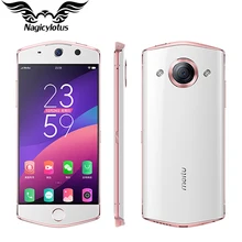 Оригинальный meitu M6S 4 г LTE мобильный телефон M6S 4 ГБ 64 ГБ 5.0 дюймов Android6.0 Восьмиядерный 21MP камеры 2900 мАч отпечатков пальцев Смартфон