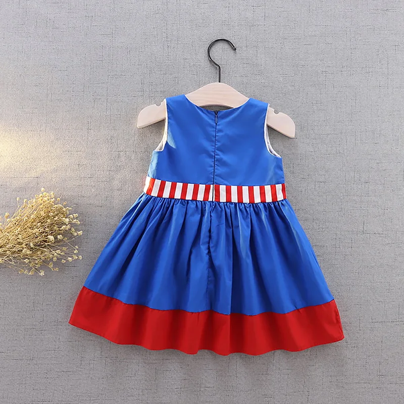 94-42-Cartoon Kids Princess Dresses for Girl