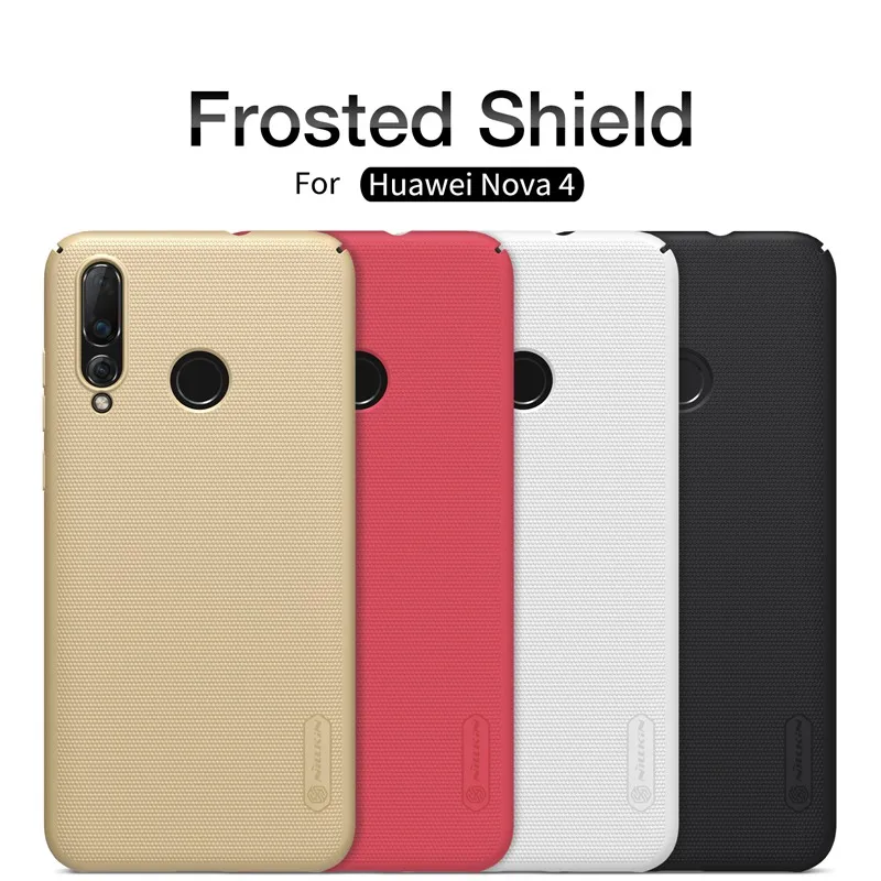 for Huawei Nova 4 case hard cover 6.4&quot NILLKIN frosted funda coque capa on mobile phone bags |