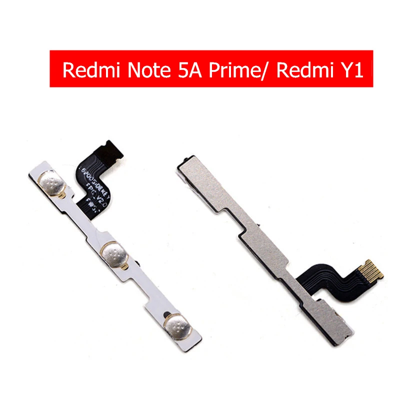 

for Xiaomi Redmi Note 5A Prime/ Redmi Y1 Power Volume Flex Cable Side Key Button On Off Switch Flex Cable for Repair Spare Part