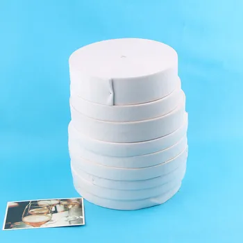 

XUNZHE White elastic tape 5 Meters 10/20/30/40/50/60mm Highest Nylon Band Elastic Sewing Garment Accessories DIY elastic yards