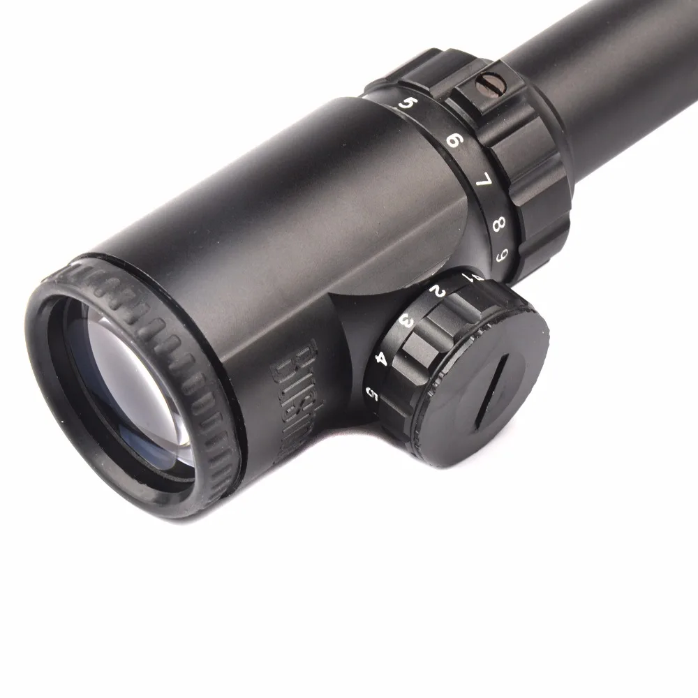 Scope com Vermelho Militar para Caça Tiro com 20mm Tactical Rifle Verde Iluminado Arma Riflescope Airsoft Ferroviário 3-9x40aoe - 6 Tactical 3-9x40aoe rifle scope com vermelho verde