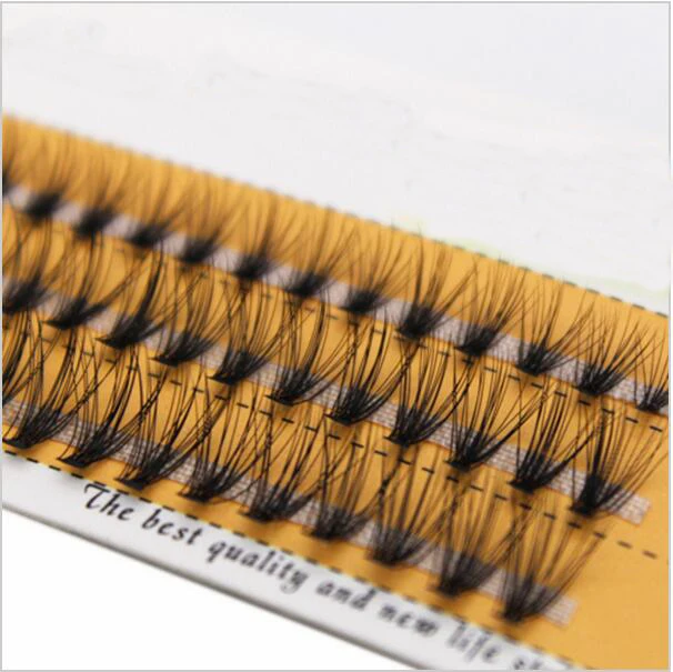 Накладные ресницы 20d накладные из норковых волос шелковые | Красота и здоровье