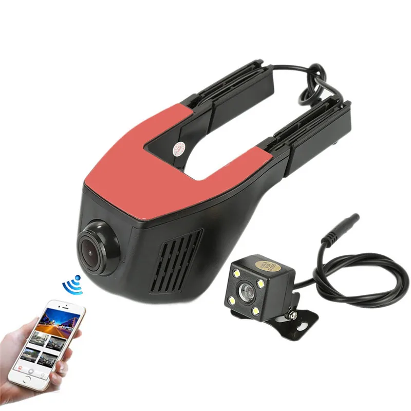 

Wifi Original Car DVR Dash Camera Digital Video Recorder Camcorder Front rear camera Full HD 1080P Car dash Cam camera recorder