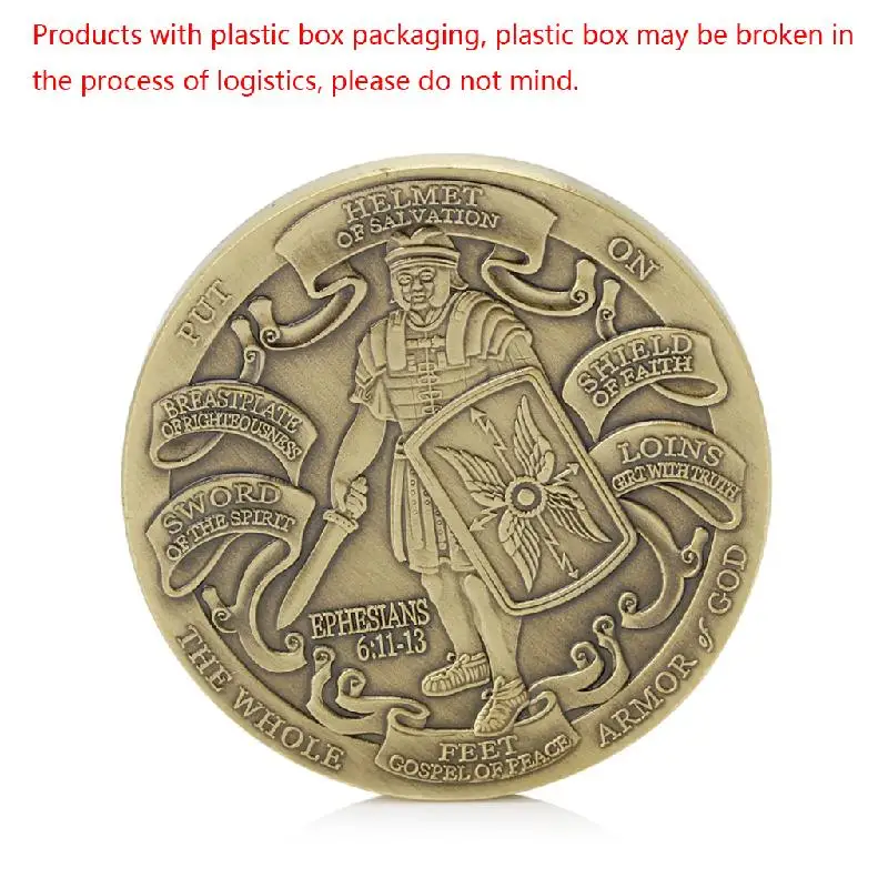 Put On The Full Armor Of God / Marine Corps Commemorative Coins Collectible Gift W20 Put On The Full Armor Of God / Marine Corps Commemorative Coins Collectible Gift W20
