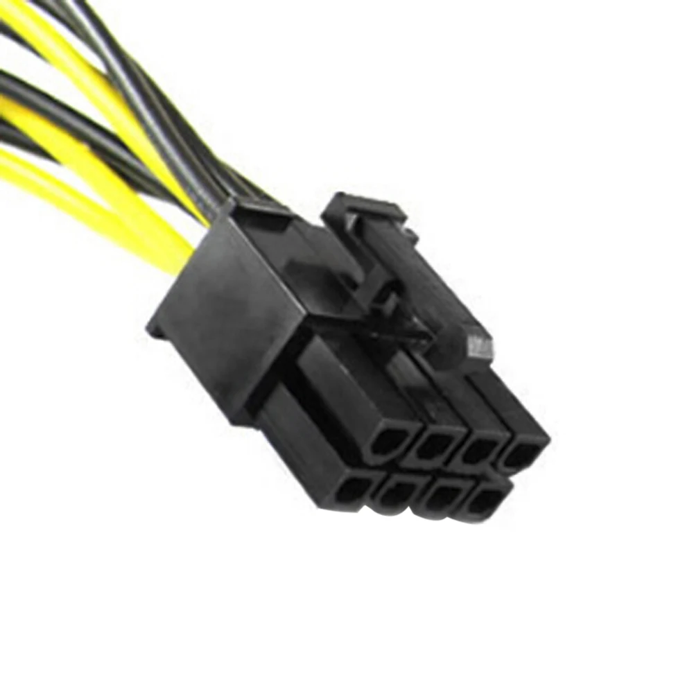2 шт./лот двойной 15pin SATA Male To 8pin (6 + 2) PCIe PCI E Express кабель питания для видеокарты