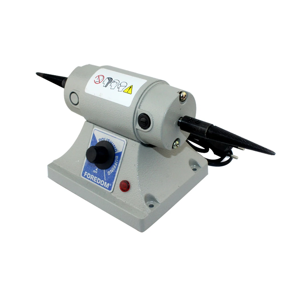  Foredom Motor Adjustable speed Grinding & polishing machine With two Buffing Wheel Jewelry Making S