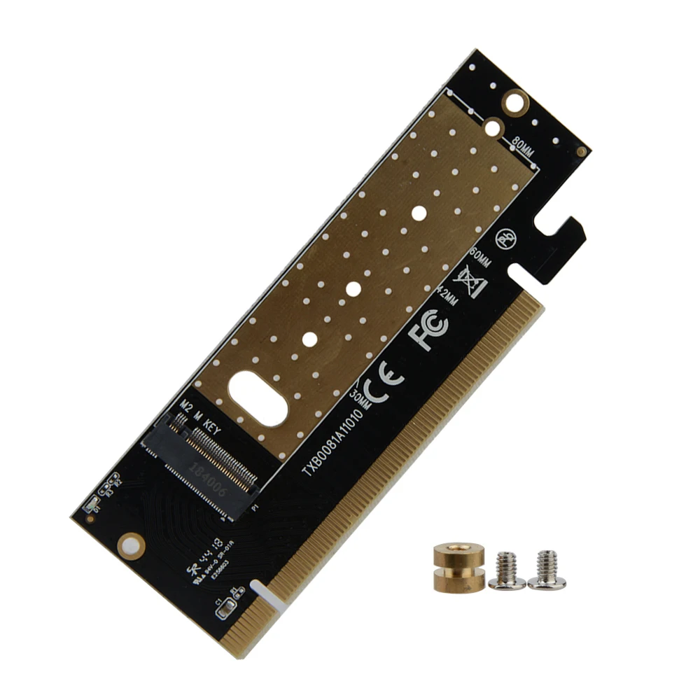 Адаптер M.2 NVMe SSD для PCIE 3 0x16 M Карта контроллера интерфейс ключа поддержка PCI Express