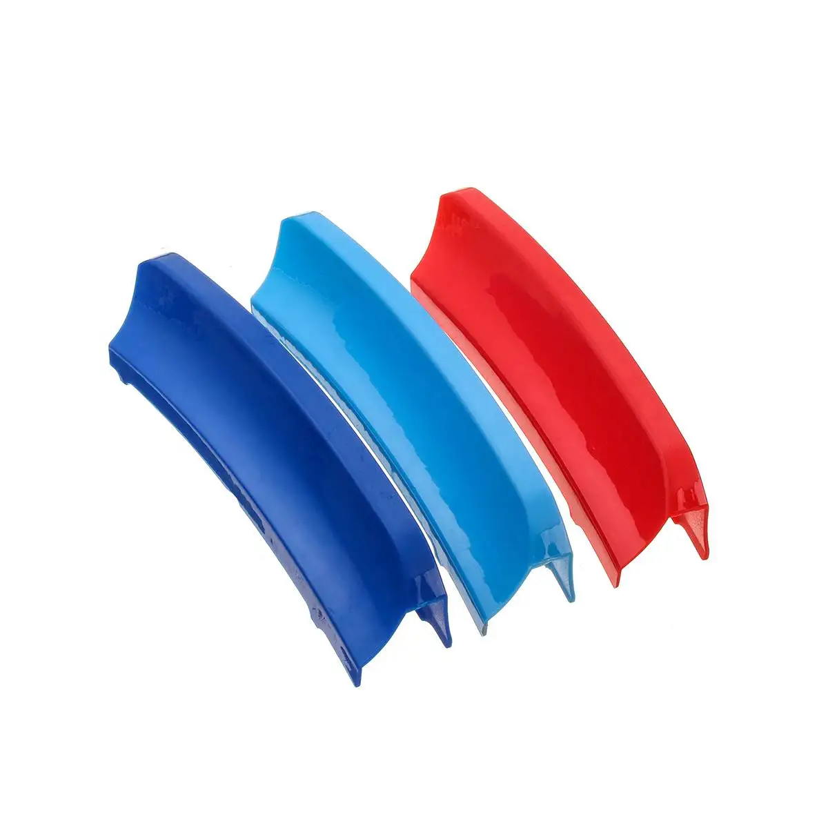 

3d Sport M Style For BMW E83 X3 LCI 2007-2010 Motor sport Power Car Front Grille Trim Sport Strips Cover 7 Poles grille Stickers