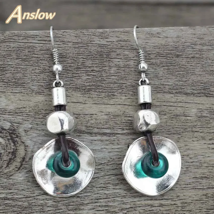 

Anslow 2017 Friendship Water Drop Round Fashion Jewelry Women Earrings For Wedding Birthday Party Gift Free Shipping LOW0038AE