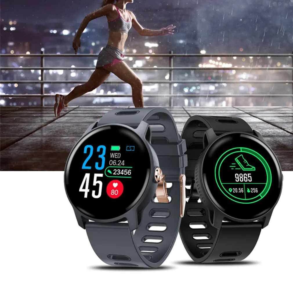 Smart Watch S08 IP68 Waterproof Fitness Tracker Heart Rate monitor Smartwatch for android for IOS Phone
