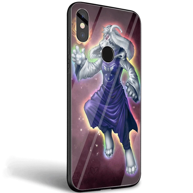 Стеклянный чехол Gerleek Undertale Sans для Xiaomi MI 8 9 Lite A1 A2 Redmi Note 5 6 7 Pro 6A 4X Pocophone F1