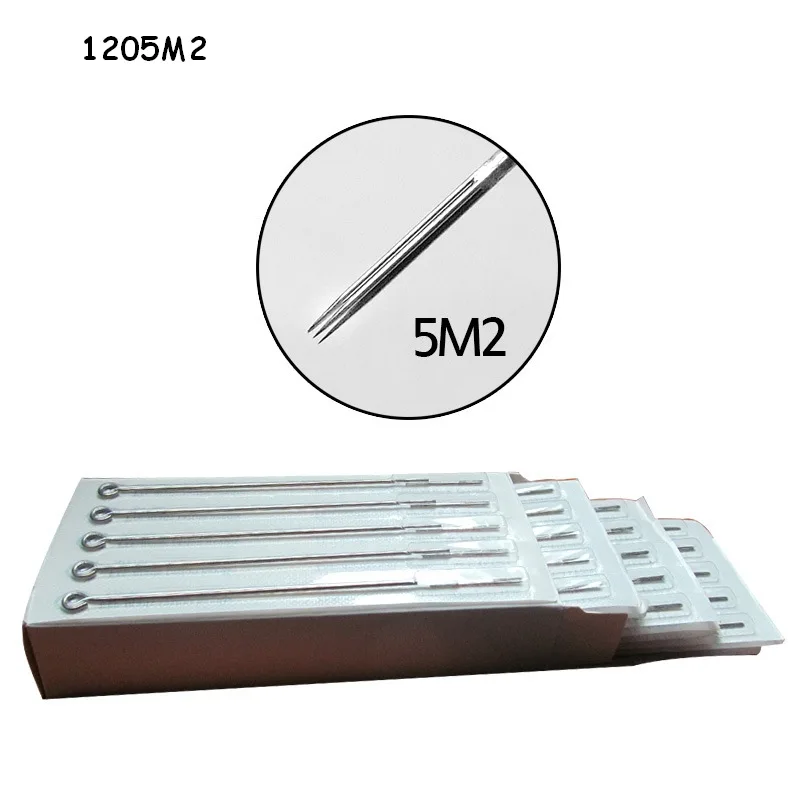 

50pcs/box Disposable Sterilized Tattoo Needles Magnum Needles Stainless Steel for Tattoo grip Tattoo tips free shipping