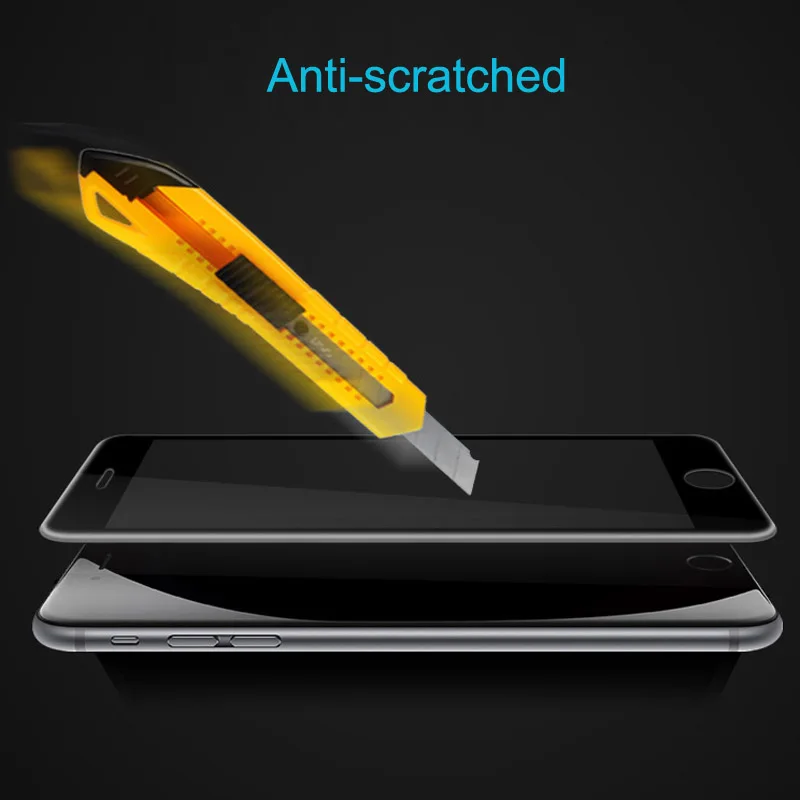 3D soft edge glass for iphone 6