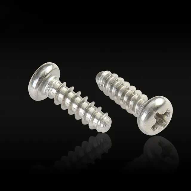 100pcs/lot M4 Stainless steel pan head philips type b self tapping