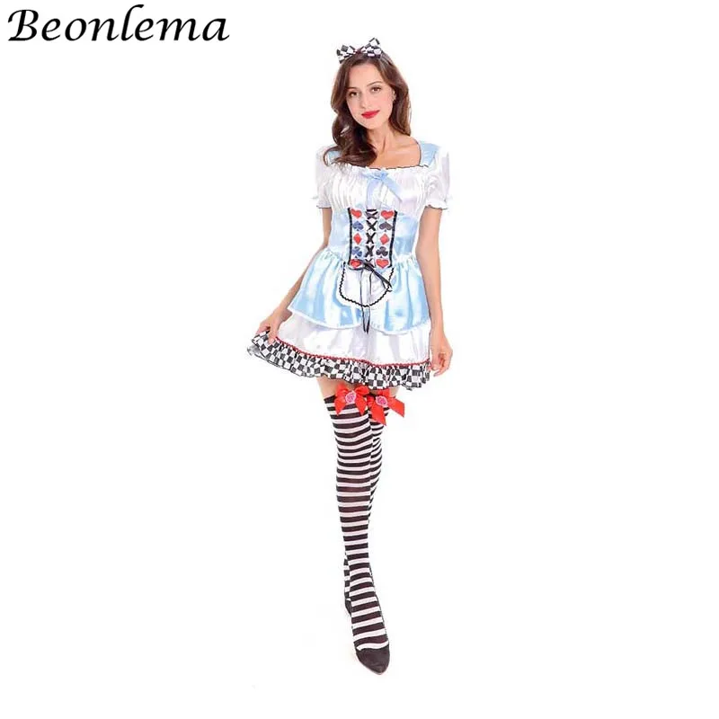 Женское платье для косплея Beonlema Maid эротические костюмы с вырезом лодочкой