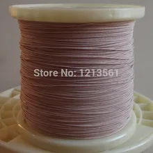 0,95 мм 0.1ммх50 нитей,(30 м/катушка) шахтная антенна Litz провод, многожильный полиэфирный Шелковый конверт Плетеный многожильный провод
