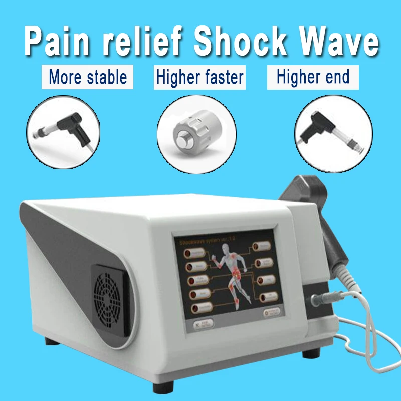

Portable Physiotherapy with 6 BAR Max pressure Extracorporeal Shock wave Machine therapy machine