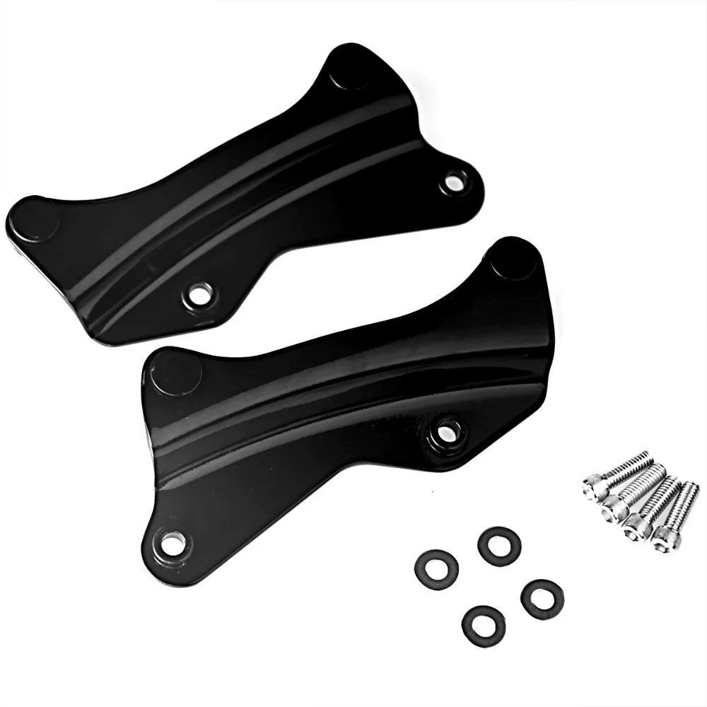 Черная 4 точечная док станция комплект для Harley Street Glide Road King FLHX FLH/T FLHR 14 15 16 17 18 19|docking