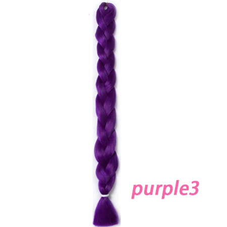 VERVES синтетические косички волос 82 дюйма 165 г/шт. огромные косички объемные африканские волосы для наращивания на крючках, яки текстура вязания крючком косичка - Цвет: T1B/фиолетовый